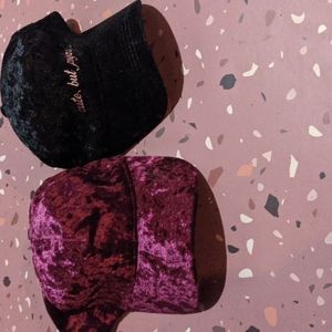 Velvet hat bundle